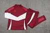 2024 Bayern Half-Pull Training Suit Red Jersey Set 1:1 Thai Quality love fball