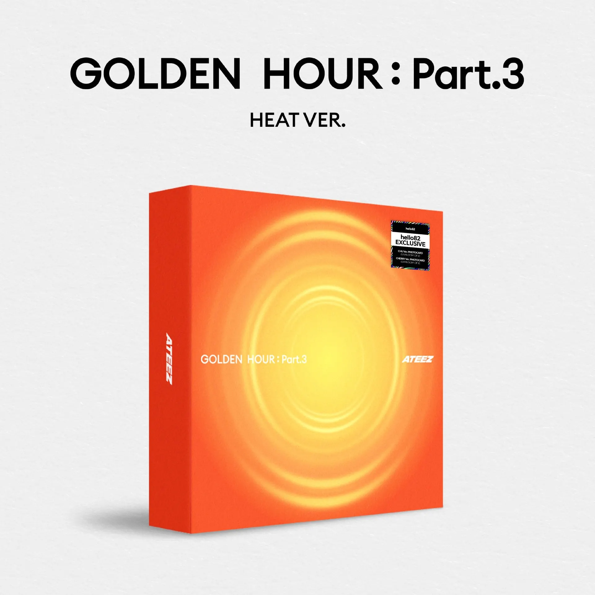 ATEEZ 12TH MINI ALBUM - GOLDEN HOUR : Part.3