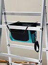 Ladder Tool Holder Large Capacity Storage Bag Folding Repair Tool Organizer Bag