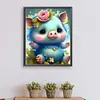 【Limited Stock Sale】Pig-Paint by Numbers Acrylic Painting 40*50CM
