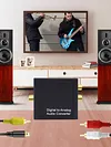 192KHz Digital to Analog Audio Converter SPDIF Optical to L/R RCA Converter