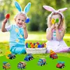 12/20 Pack Colorful Easter Egg Fillers Presents for Girls Boys Kids Toddlers