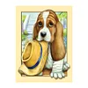 Diamond Painting -DIY Round Drill Animal Dog
