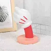 Creative Mickey Gloves Mickey Holding Vase Desktop Remote Control Storage Ornaments Desk Personalized Decorative Ornaments