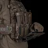Folding Navigation Board 90 Rotating Mobile Phone Rack Outdoor Gear (Khaki)