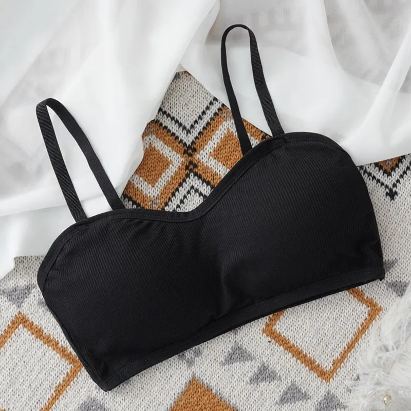 Sexy Active Bra Push Up Bras for Women Solid Lingerie Cotton Bralette Seamless Brassiere Wireless Comfort Underwear Intimates
