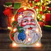 DIY Diamond Painting LED Christmas Light Double-side Drill Night Lamp Decor Kits