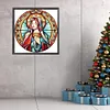 【Limited Stock Sale】Jesus Virgin Glass Painting-Paint by Numbers Acrylic Painting 40*40CM