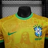 Joyfball 2025 Player Version Brazil Special Edition Football Jersey（The player version jersey is a bit tight, please pay attention to the size selection）