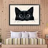 Black Cat -11CT Counted Cross Stitch Kit(40x60cm)