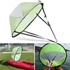 Foldable Boat Wind Sail Paddle Sailing Canoe Boat Wind Window (Red)