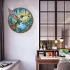 Diamond Painting Wooden Hummingbird Hanging Clock Kit