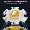 Super bright flashlight outdoor camping long distance rechargeable home lighting