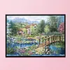 (Big Size)Woodland - 14CT Stamped Cross Stitch - 60*45cm - Landscape