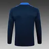 2024/2025 Juventus Half-Pull Training Suit Royal Blue Football Shirt 1:1 Thai Quality