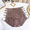 Men's Satin Super Stretch Hollow Lace High Waist Panties