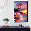 (Counted/Stamped)(Big Size) 11CT Tree and cloud Cross Stitch -40x63cm/15.75*24.8in