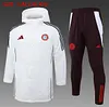 Joyfball 2024/2025 Bayern Munich Cotton Jacket White Soccer Jersey 