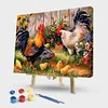 Flower Chicken - Paint by Numbers Acrylic Painting 40x50cm(HOT)