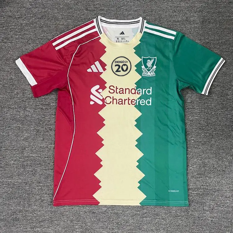 【S~4XL】Liverpool 25/26 "DIOGO J. 20" Christmas Special Edition Jersey