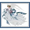 (Counted/Stamped) 14CT Angel - Cross Stitch 57*50cm/22.44*19.69in(Brand)