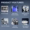 LED Headlamp Outdoor Camping Head Lamp Waterproof Adjustable Angle for Emergency
