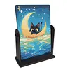 DIY Diamonds Painting Special Shaped Crystal Drill Crafts Mirror Desk Ornament Decor Kit