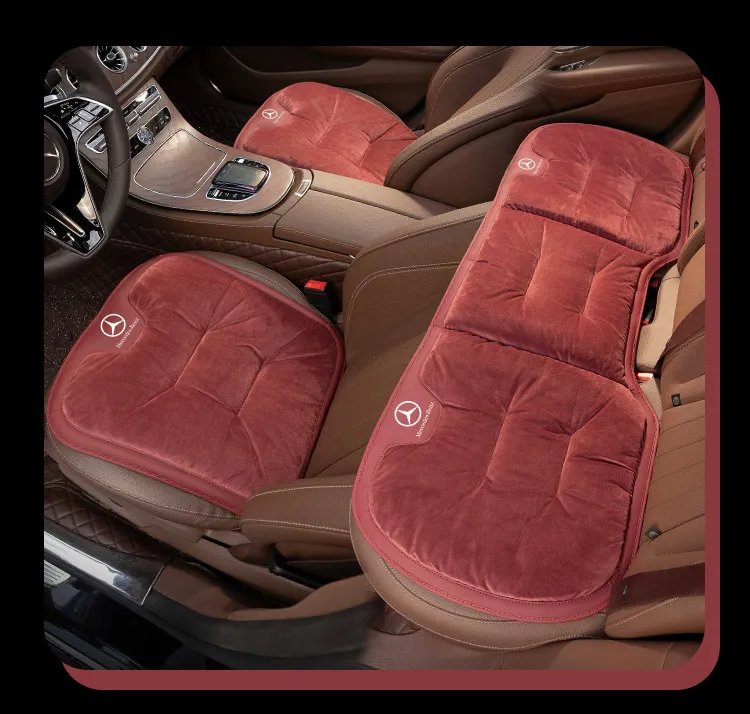 Car special flannel cushion set