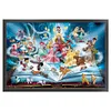 Disney Family-18CT Stamped Cross Stitch 70*50cm(Big Size)