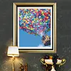 Balloon House  - Partial Round Diamond Painting
