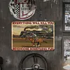 Everything Will Kill You So Choose Something Fun - Vintage Metal Signs - 20*30cm/30*40cm - Western