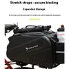 14L Bike Rear Rack Bag Bicycle Trunk Bag Waterproof Hard Shell for MTB Road Bike