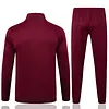 Joyfball 2025/2026 Bayern Munich Long Zipped Jacket Maroon Retro version Football Jersey 1:1 Thai Quality 