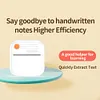 Mini Printer BT Portable Thermal Printer Label Maker for Notes Photos Labels
