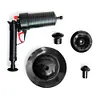 [US Local Warehouse] Pneumatic Pipe Plungers High Pressure Manual Sink Plunger for Bathroom (Black)