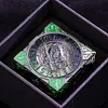 Dragon Cthulhu Skull 7 in 1 Cube 6 Sides Rotating DND Metal Dice