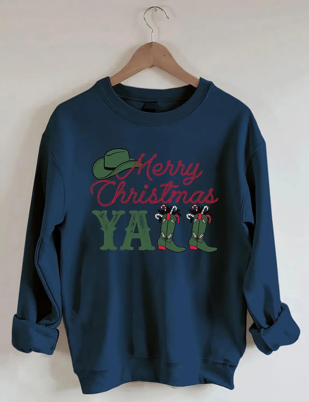 Cowboy Merry Christmas Sweatshirt