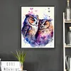 Two Owls-Paint By Numbers Acrylic Painting 40*50CM