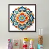 Colorful Mandala Pattern-11CT Stamped Cross Stitch 40*40cm/15.75*15.75in