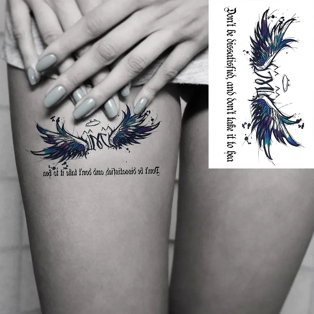 Lotus Mandala Flower Deer Sexy Temporary Tattoos For Women Neck Back Adult Geometric Tribe Fake Tattoo Body Art Waterproof Tatoo