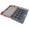 Fishing Tackle Box Fishing Lure Bait Organizer Box Waterproof for Fishing Lovers