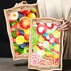 DIY Diamond Painting Wooden Tray Food Tray with Handle Living Room Decoration Donut Wooden Tray Kit