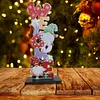 (US Local)DIY Christmas Diamond Art Desktop Ornaments Rhinestones Craft Kits