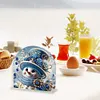 Christmas Acrylic DIY 5D Diamond Art Painting Napkin Holder Set (Snowman)