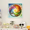 Four Seasons Scenery-11CT Stamped Cross Stitch Bead Embroidery 46*46cm