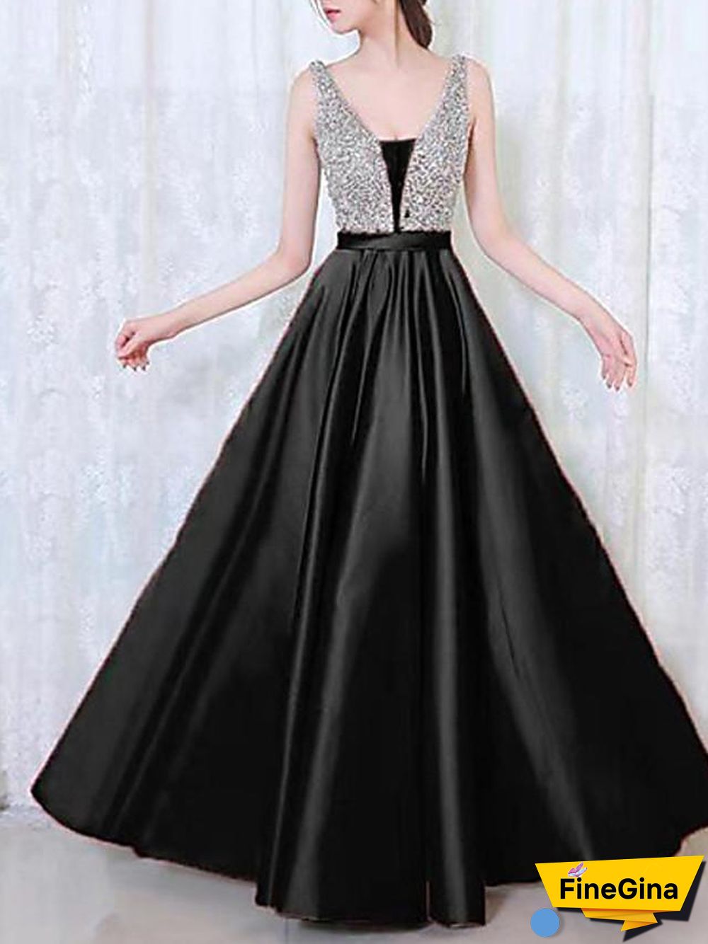 Women's A-Line Dress Maxi long Dress Sleeveless Solid Colored Beaded Spring Summer Hot Black Purple Blushing Pink Green S M L XL XXL 3XL Black Dresses
