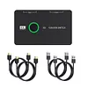HD KVM Devices Keyboard Mouse Printer KVM Hub Adapter Equipment for 2 PC Sharing
