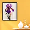 Iris Flower-11CT Stamped Cross Stitch 40*50cm