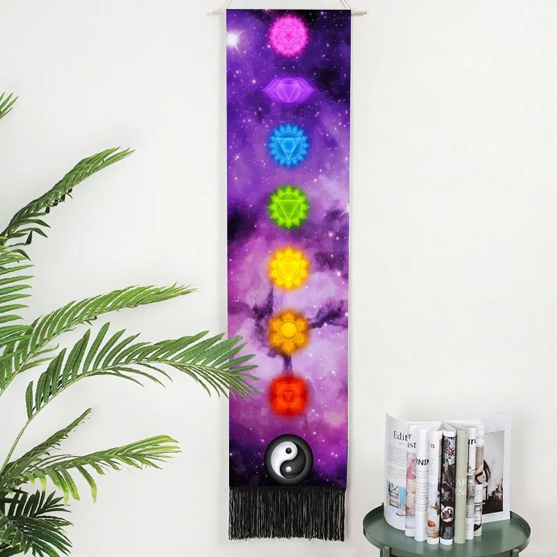 Lifelike Snake Wall Hanging Phase Tapestry Bohemia Tarot Tassel Tapestry Boho Mandala Art Tapestries For Bedroom Office Decor