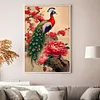 Peacock - 9CT Full Beaded Cross Stitch Kit(40x74cm)